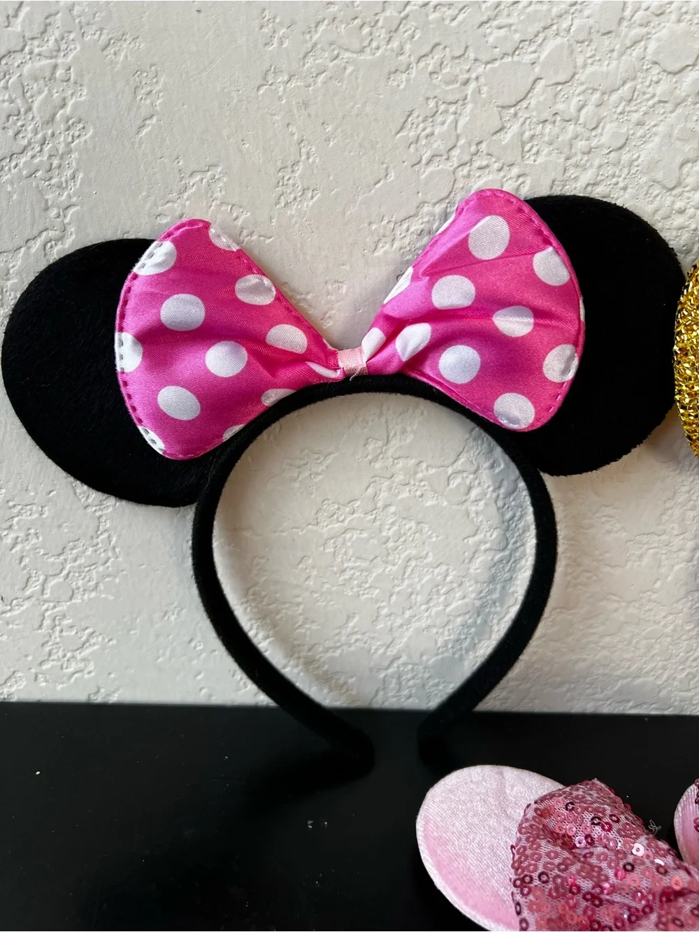 Disney Minnie Mouse Ears Headband & Scrunchie Bundle for Kids - Set of 3